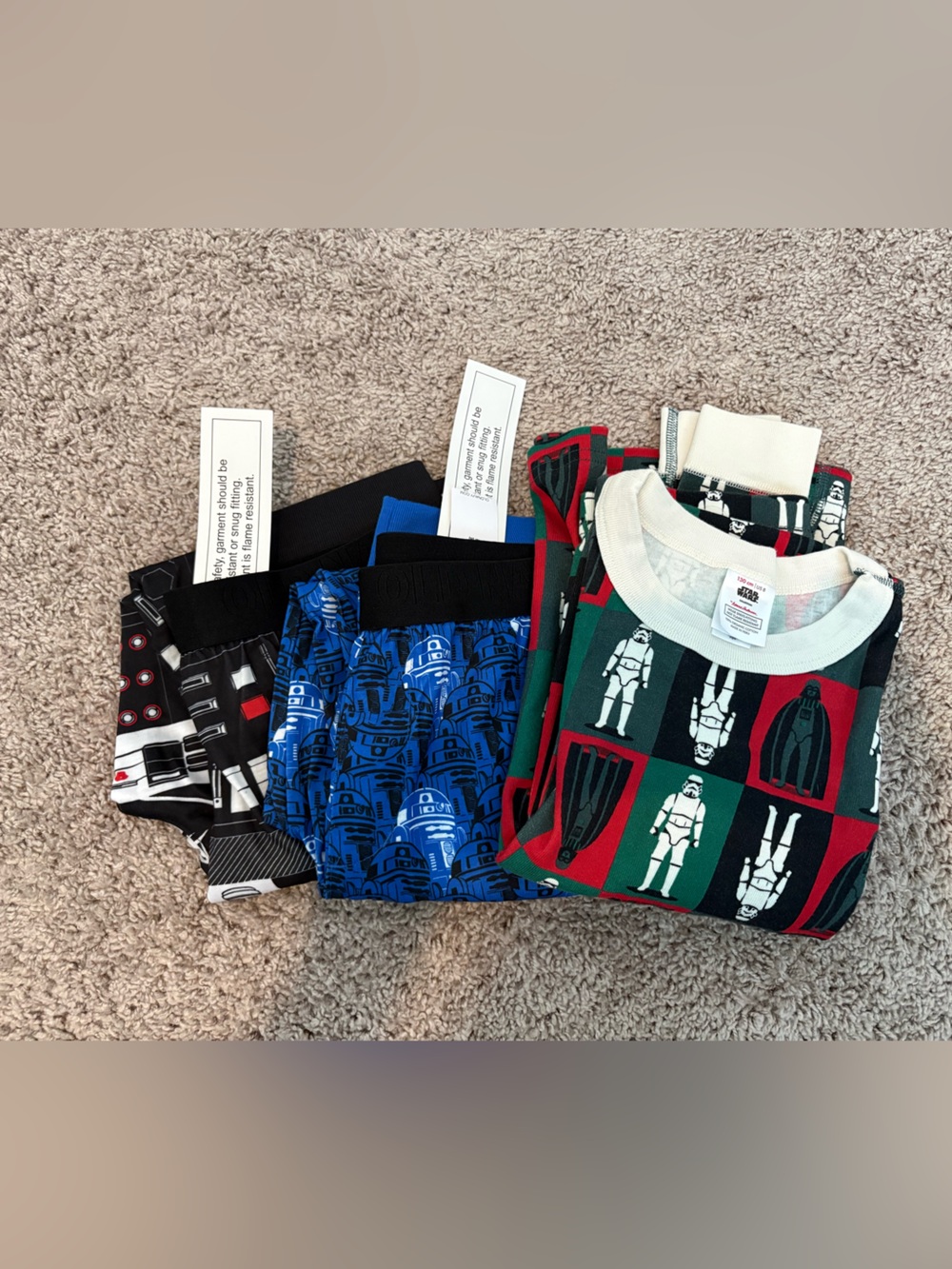 Star Wars Pajamas (3 items!) NEW size 8